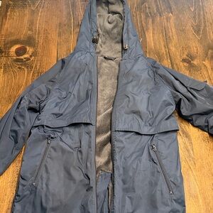 Sporti Youth Medium Navy Swim Parka